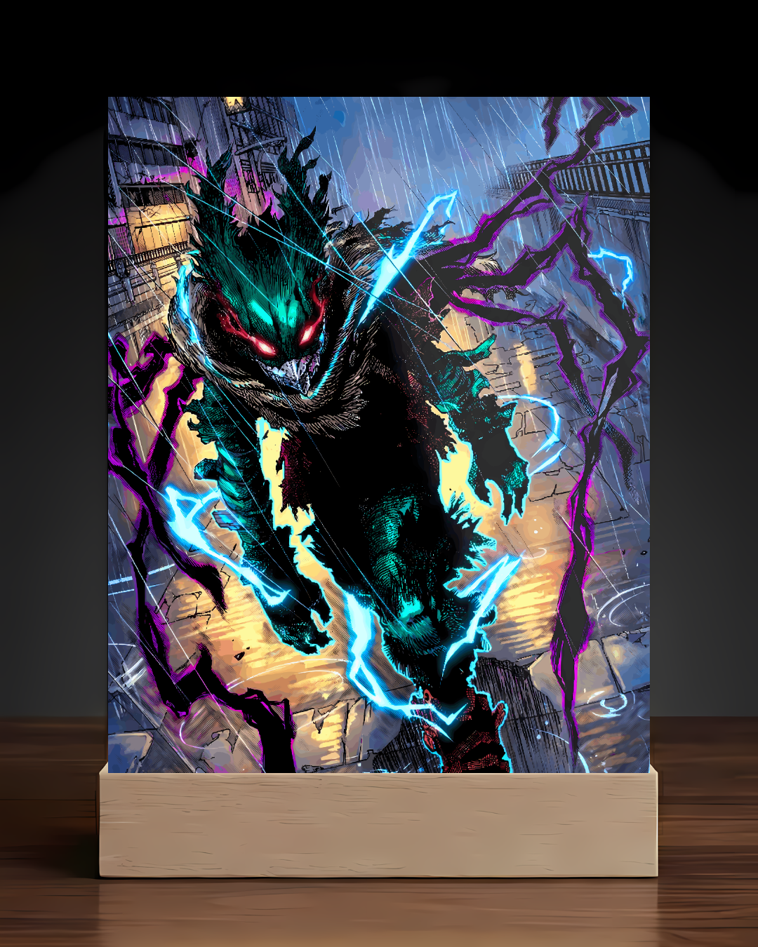 My Hero Academia Deku LED Nightlight-Anime Desk Decor