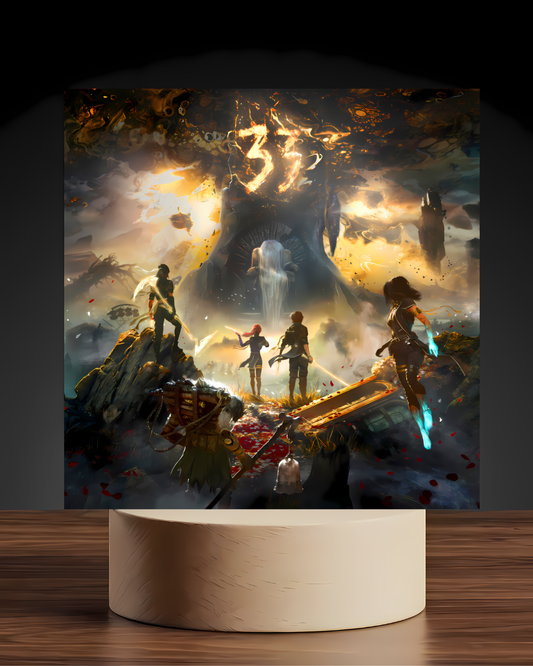 Expedition 33 LED Nightlight-Gaming Desk Decor