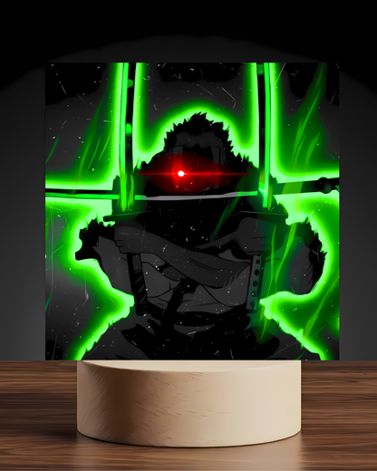 Zoro Onigiri LED Nightlight-Anime Desk Decor