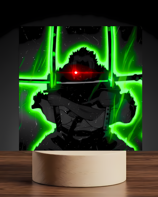 Zoro Onigiri LED Nightlight-Anime Desk Decor