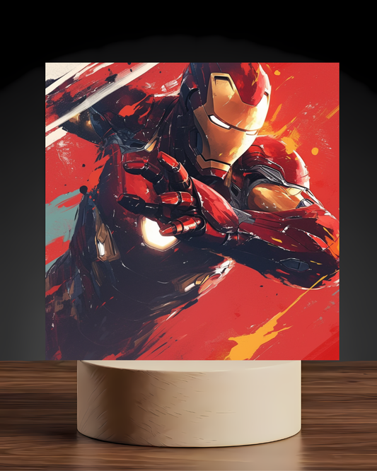 Avengers Ironman LED Nightlight-Marvel Desk Decor