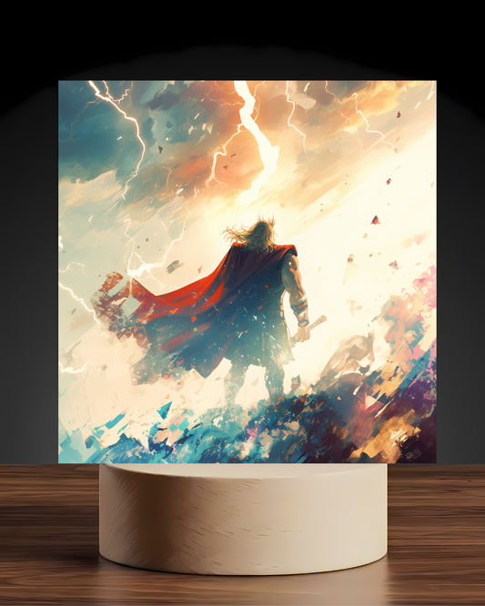 Avengers Thor LED Nightlight-Marvel Desk Decor