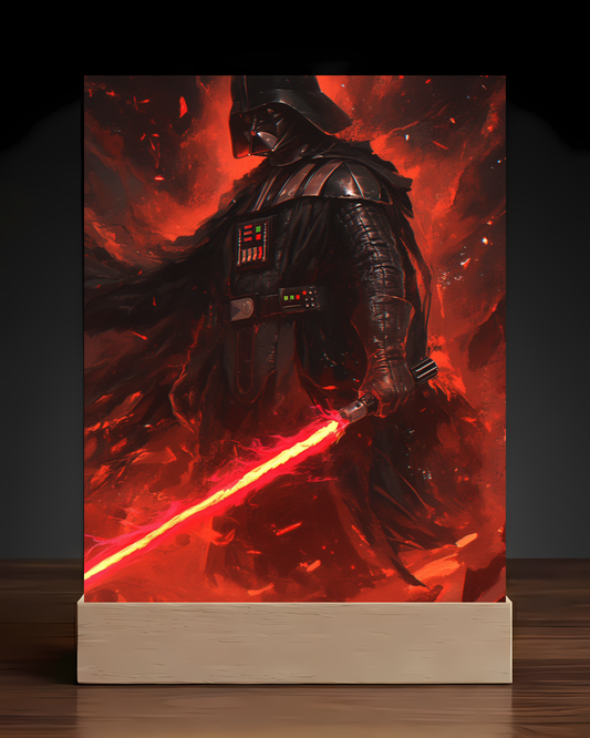 Darth Vader Acrylic LED Nightlight-Desk Decor