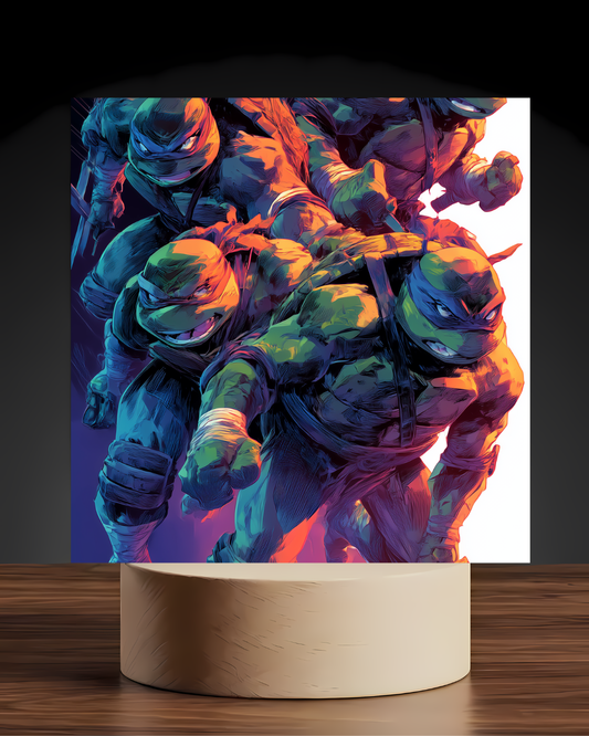 TMNT Acrylic LED Nightlight-Desk Decor