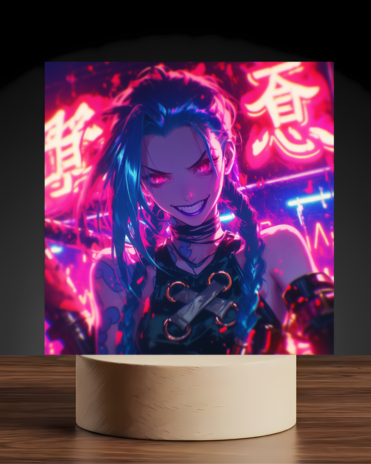 Arcane Jinx Acrylic LED Nightlight-Gaming Desk Decor