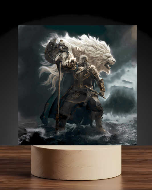 ELDEN RING Godfrey Acrylic LED Nightlight-Gaming Desk Decor