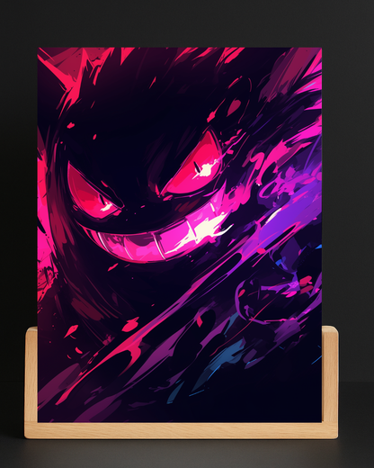 Pokemon Gengar Acrylic LED Nightlight-Gaming Desk Decor