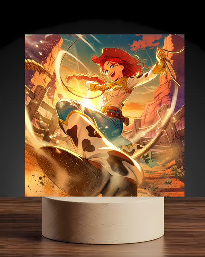 Toy Story Jessie Acrylic LED Nightlight-Gaming Desk Decor