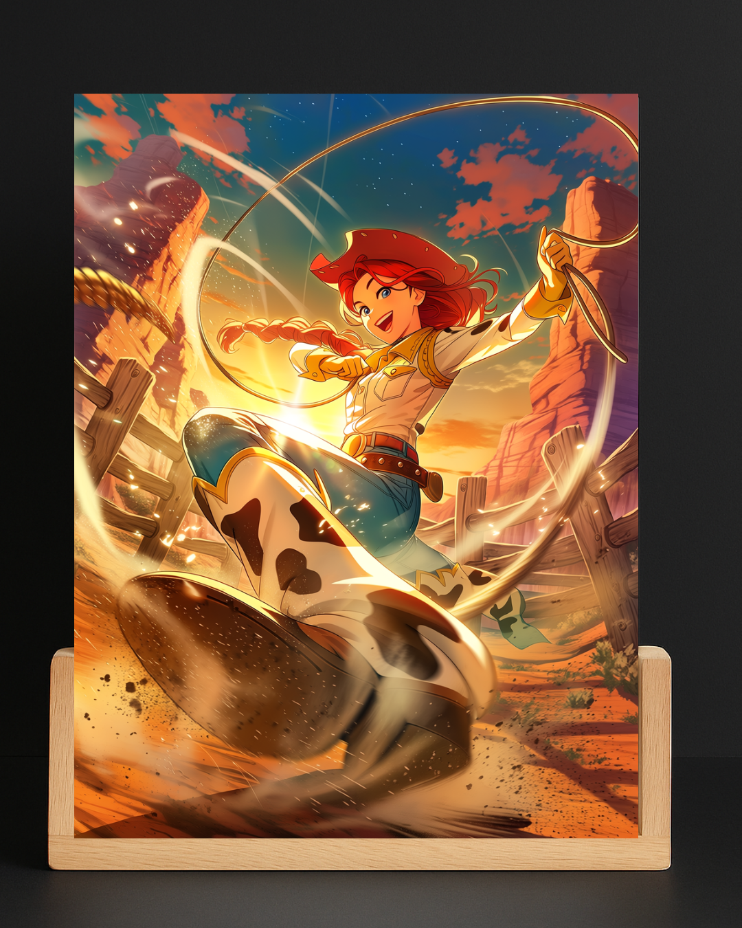 Toy Story Jessie Acrylic LED Nightlight-Gaming Desk Decor