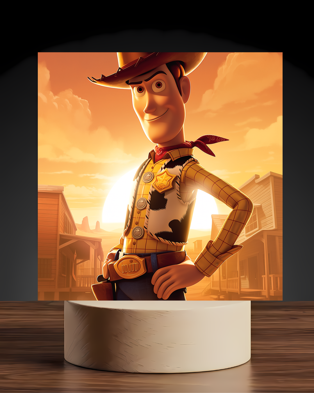 Toy Story Woody Acrylic LED Nightlight-Gaming Desk Decor