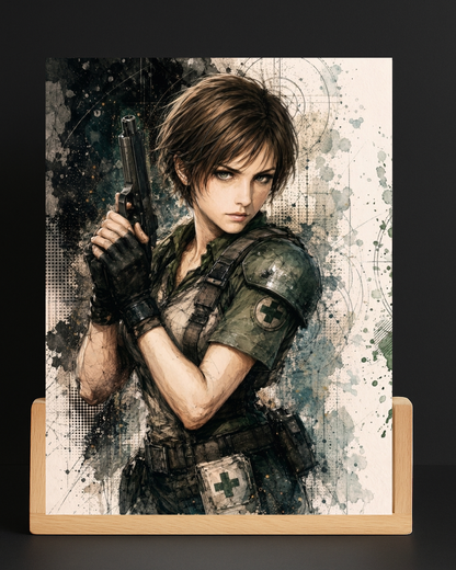 Resident Evil Rebecca LED Nightlight-Gaming Desk Decor
