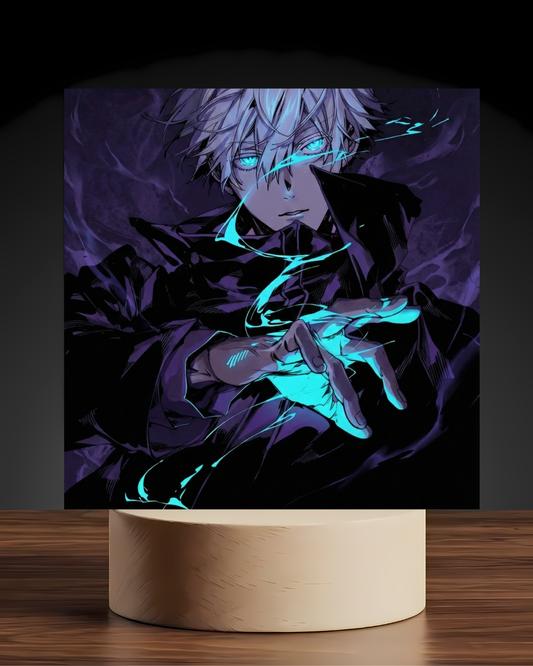 JJK Gojo Infinity LED Nightlight-Anime Desk Decor