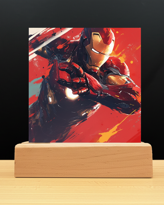 Avengers Ironman LED Nightlight-Marvel Desk Decor