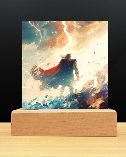 Avengers Thor LED Nightlight-Marvel Desk Decor