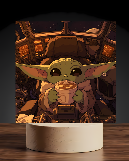 Star Wars Baby Yoda LED Nightlight-SciFi Desk Decor
