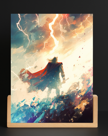 Avengers Thor LED Nightlight-Marvel Desk Decor