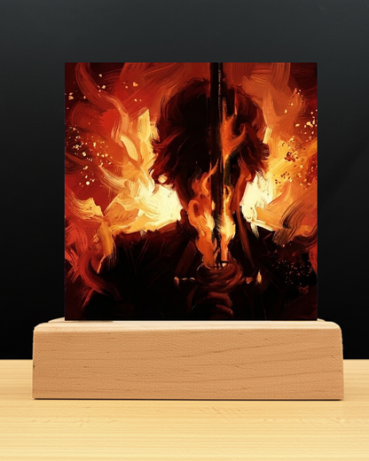 Expedition 33 Maelle Fire LED Nightlight-Gaming Desk Decor