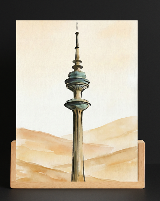 Kuwait Liberation Tower LED Nightlight-Gaming Desk Decor