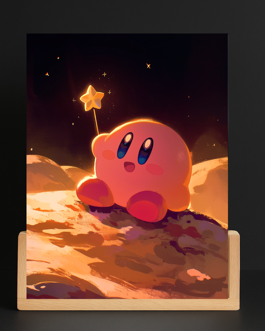 Kirby Star LED Nightlight-Gaming Desk Decor