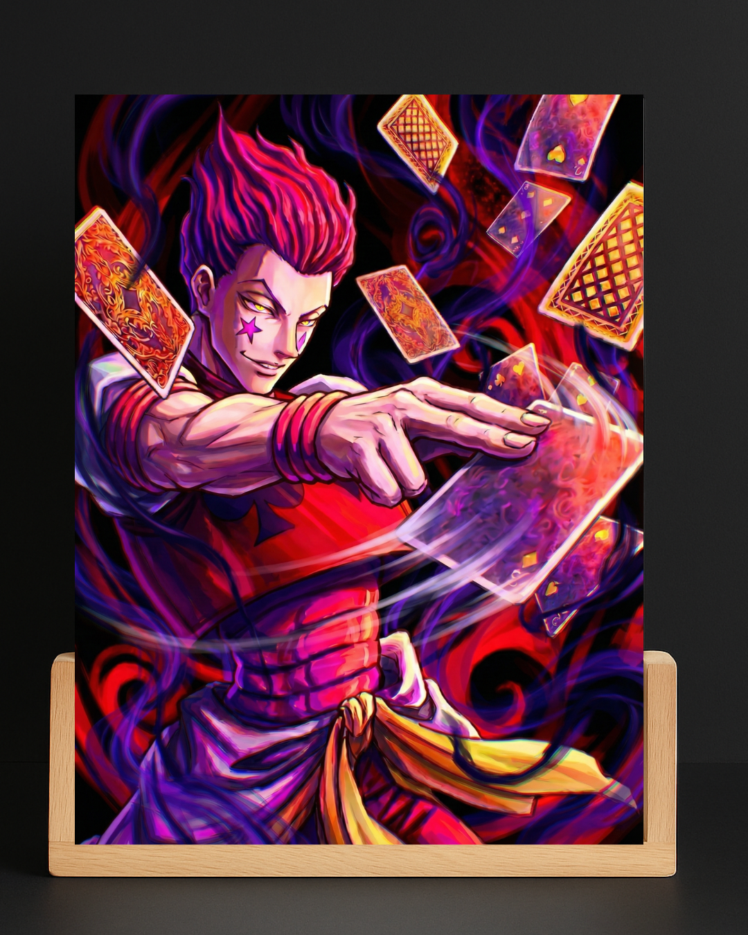 HxH Hisoka LED Nightlight-Anime Desk Decor