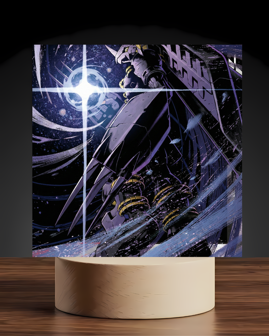 Digimon Black Wargreymon Dark Evolution LED Nightlight-Anime Desk Decor