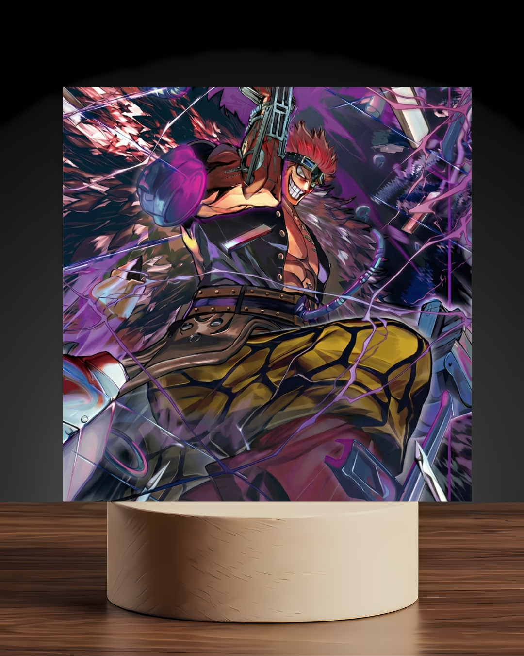 One Piece Captain Kidd Magnetic Arm LED Nightlight-Anime Desk Decor