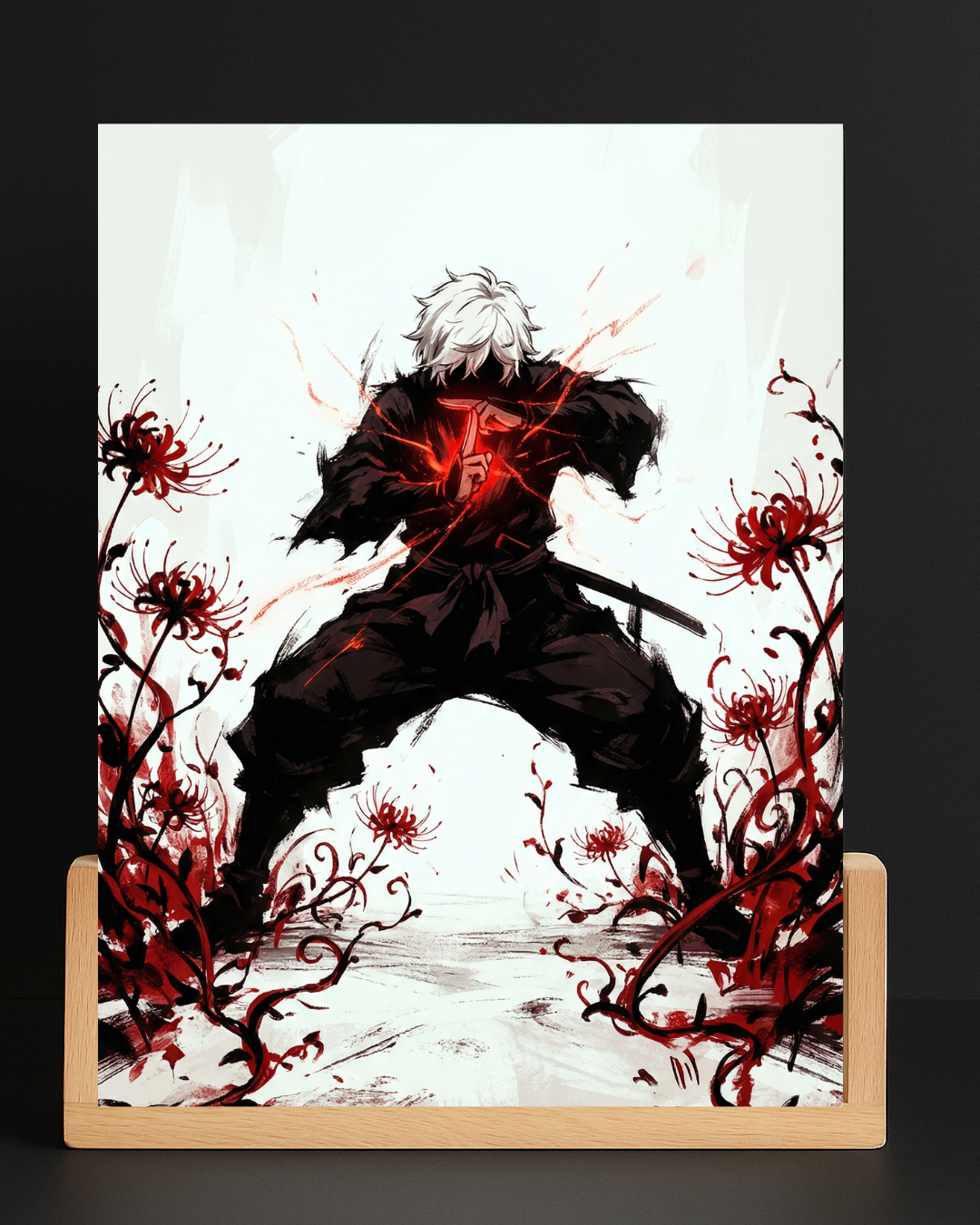 Hell's Paradise Gabimaru LED Nightlight-Anime Desk Decor