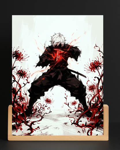 Hell's Paradise Gabimaru LED Nightlight-Anime Desk Decor