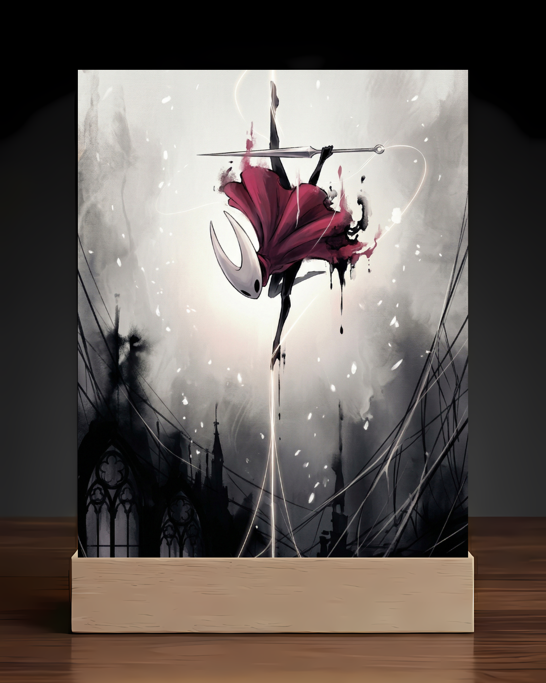 Hollow Knight Hornet Nightlight-Gaming Desk Decor