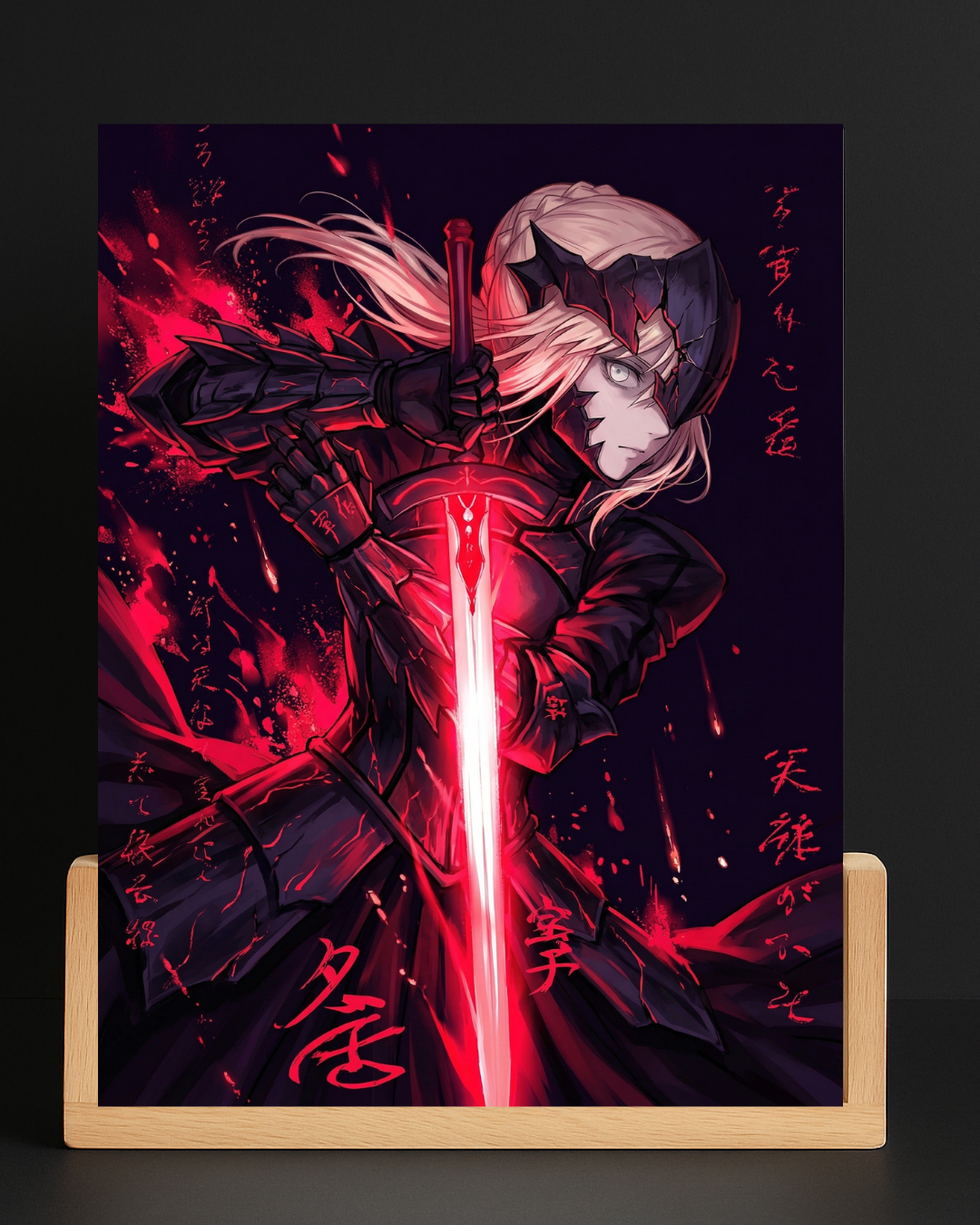 Fate Saber Alter Nightlight-Anime Desk Decor