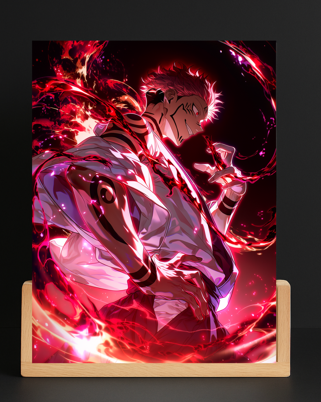 JJK Sukuna LED Nightlight-Anime Desk Decor