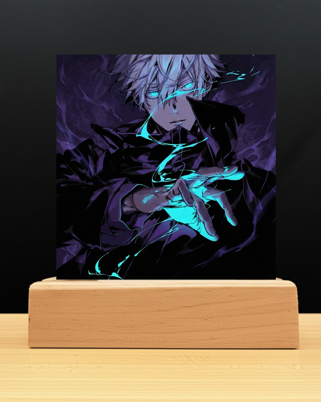 JJK Gojo Infinity LED Nightlight-Anime Desk Decor