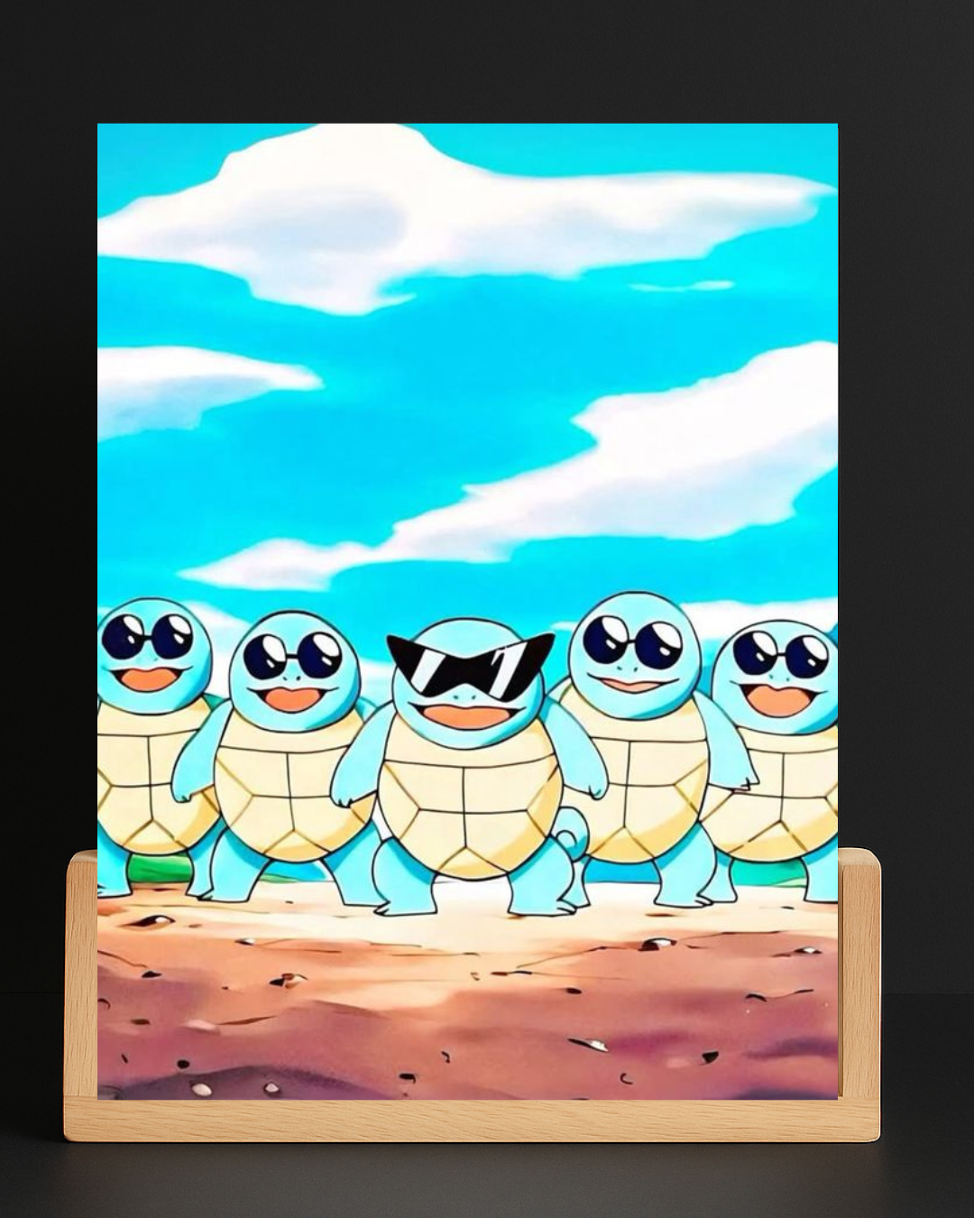 Pokemon Squirtle Squad Acrylic LED Nightlight-Gaming Desk Decor