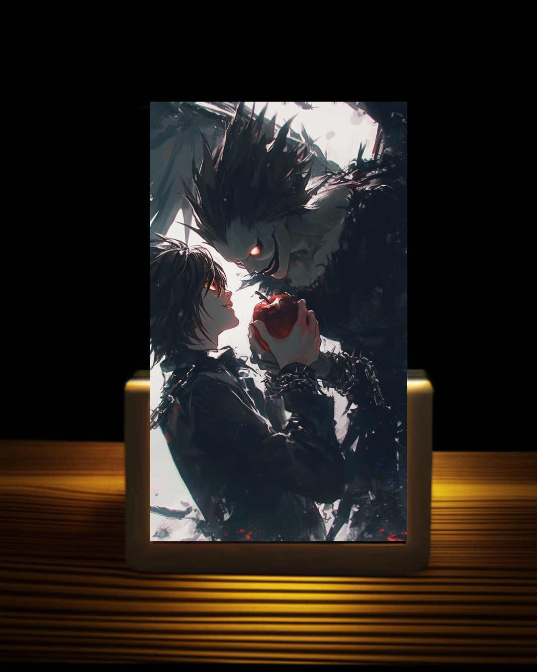 Light and Ryuk Acrylic Nightlight