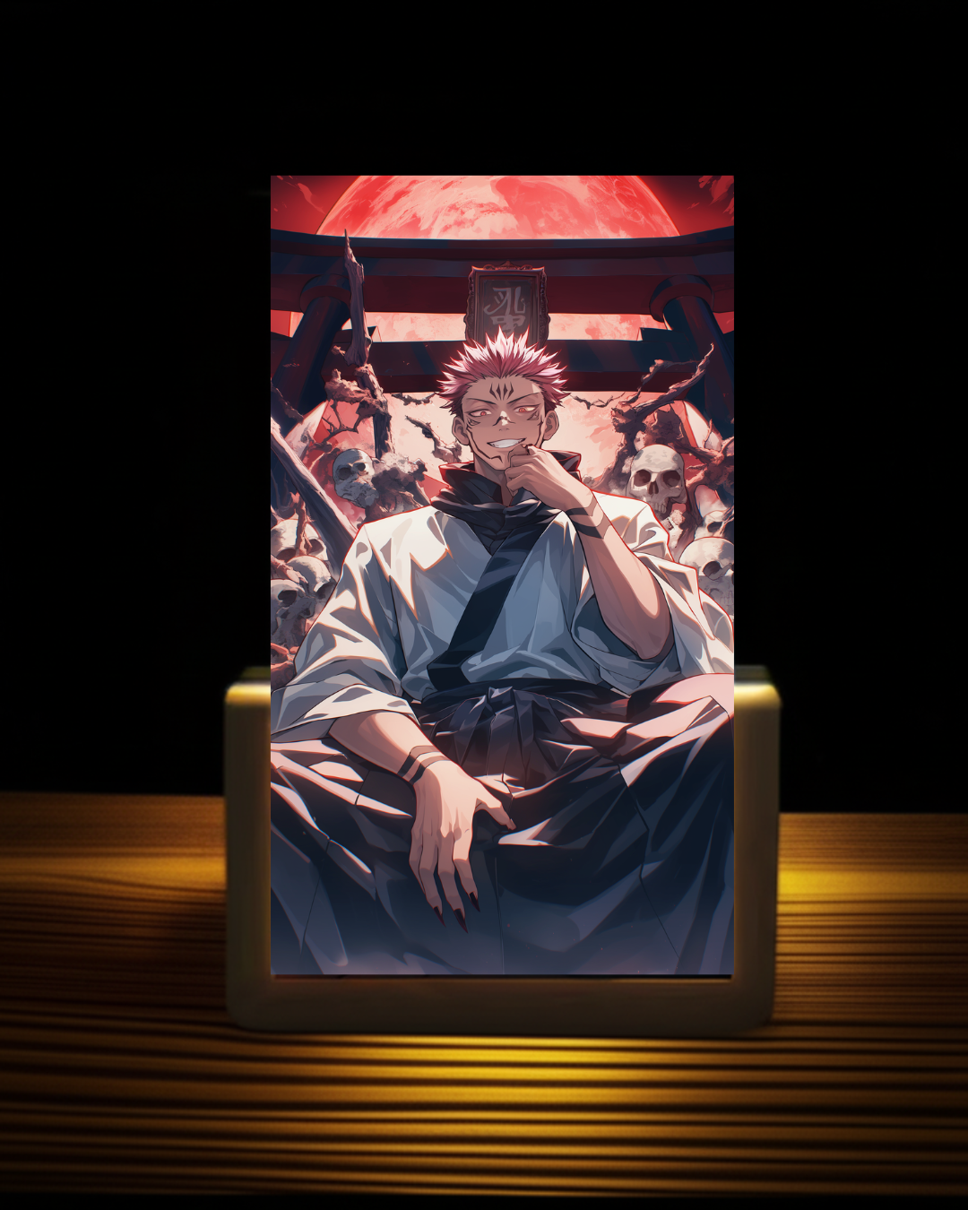 Sukuna Domain Acrylic Nightlight