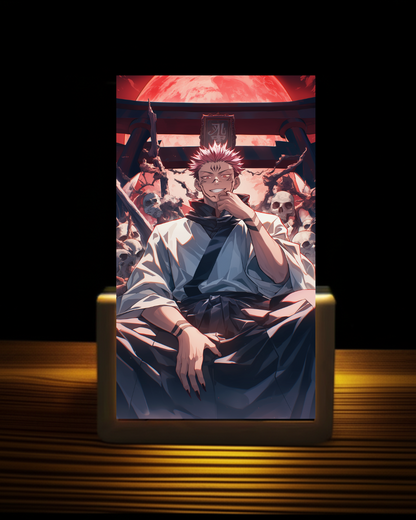 Sukuna Domain Acrylic Nightlight
