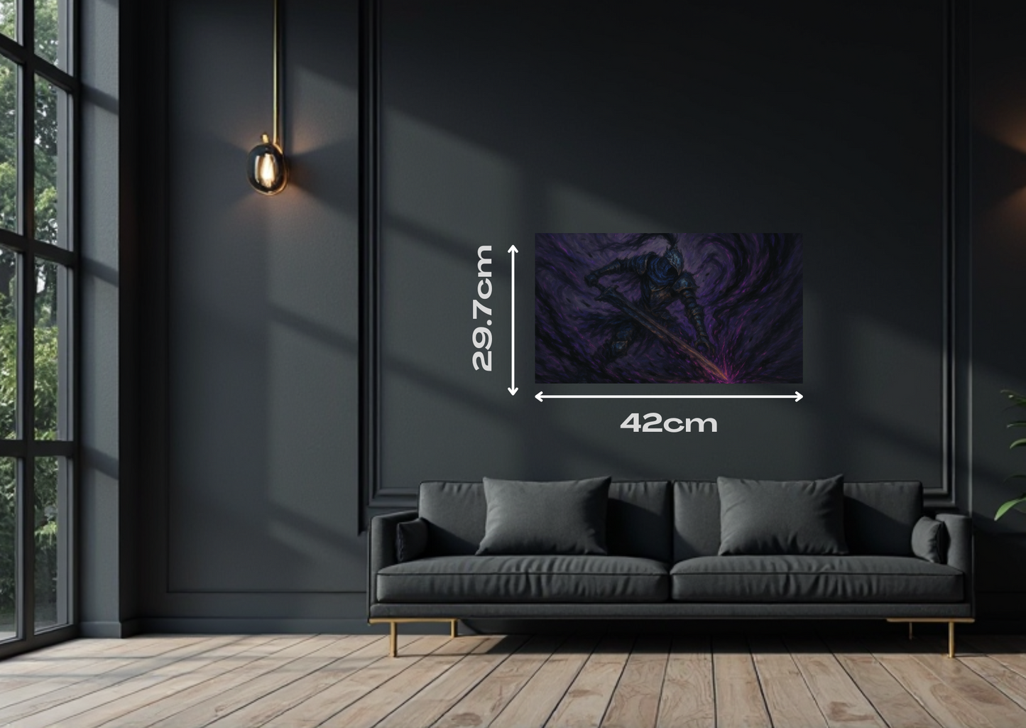 Artorias Metal Poster