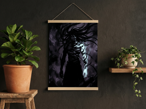 Bleach Final Getsuga Scroll -Anime Wall Decor