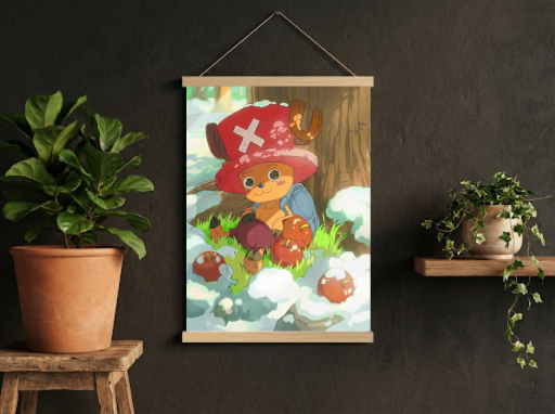 One Piece Chopper Scroll -Anime Wall Decor