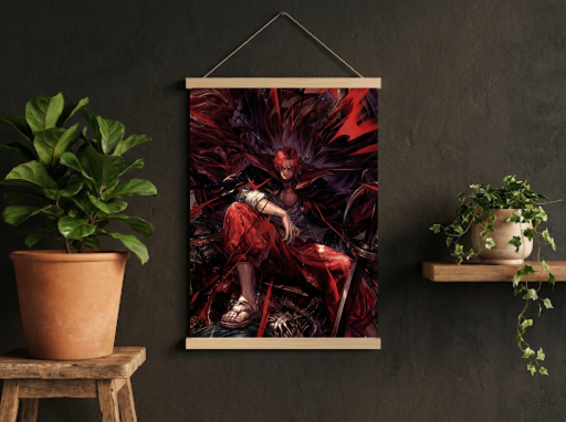One Piece Shanks Scroll -Anime Wall Decor