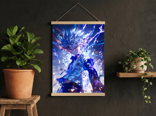 HunterxHunter Killua Scroll -Anime Wall Decor