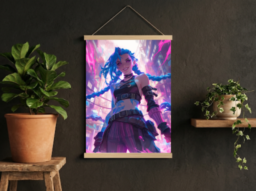 Arcane Jinx Scroll -Gaming Wall Decor