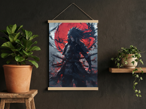 Naruto Madara  Scroll -Anime Wall Decor
