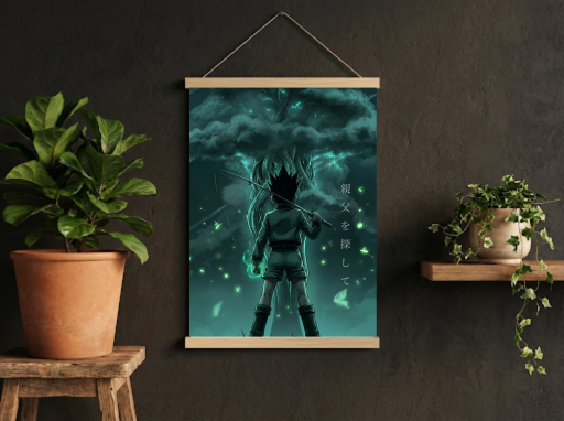 Hunter x Hunter Gon Scroll -Anime Wall Decor