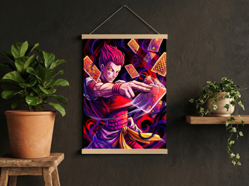 Hunter x Hunter Hisoka Scroll -Anime Wall Decor