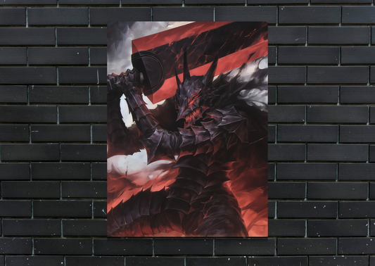 Guts Berserker Armor Metal Poster
