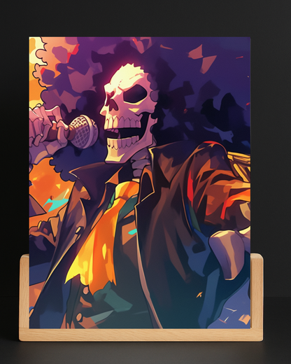 One Piece Brook Acrylic LED Nightlight-Anime Desk Decor