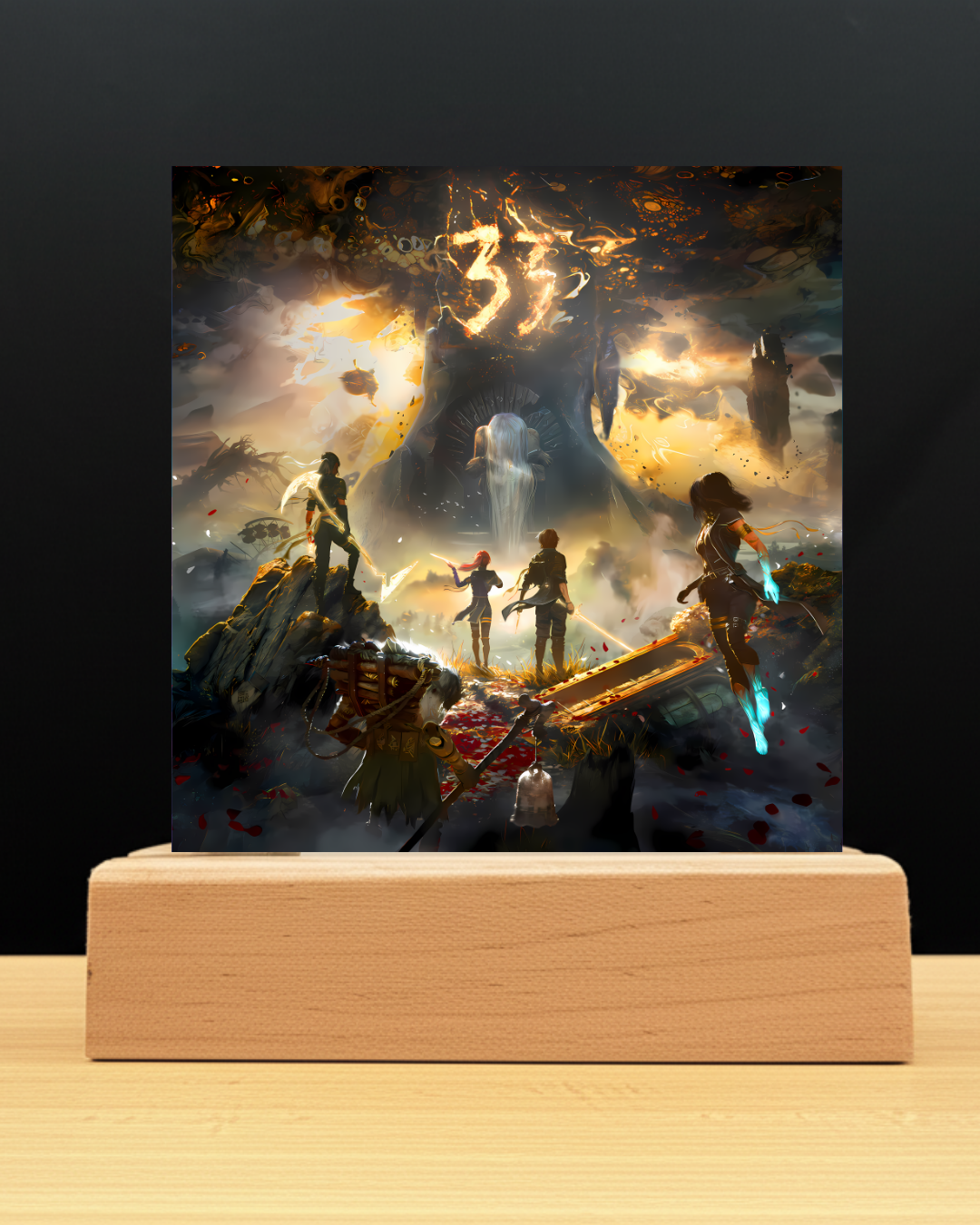 Expedition 33 LED Nightlight-Gaming Desk Decor
