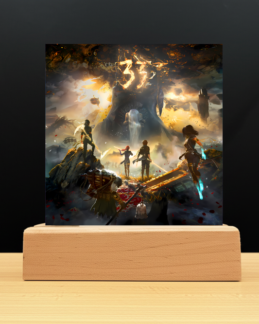 Expedition 33 LED Nightlight-Gaming Desk Decor
