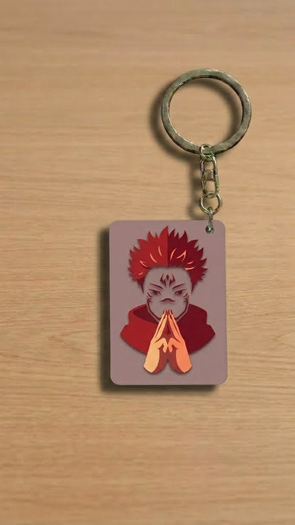 JJK Sukuna Keychain